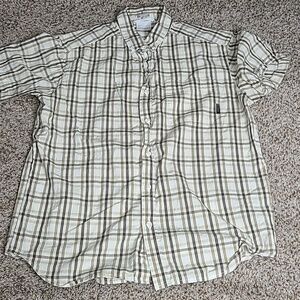 Columbia Button Down Short Sleeve Shirt